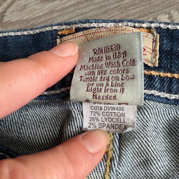 Denim of Virtue Women's Mid-Rise Premium Jeans 29 Bootcut - Picture 7 of 8